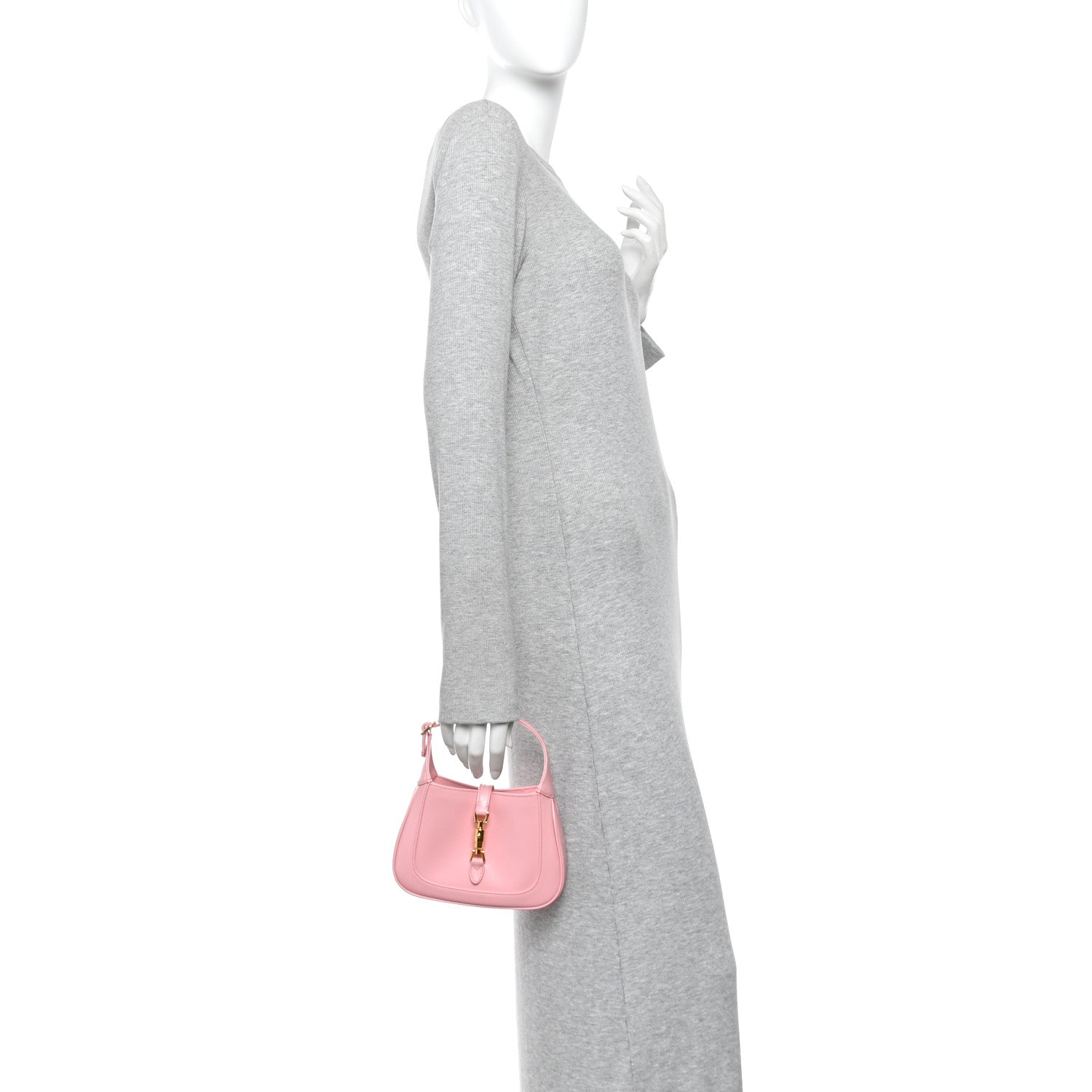 Boarded Dyana Lux Calfskin Mini Jackie 1961 Hobo Wild Rose £¨ Direct shipment via from wholesalehk.shop