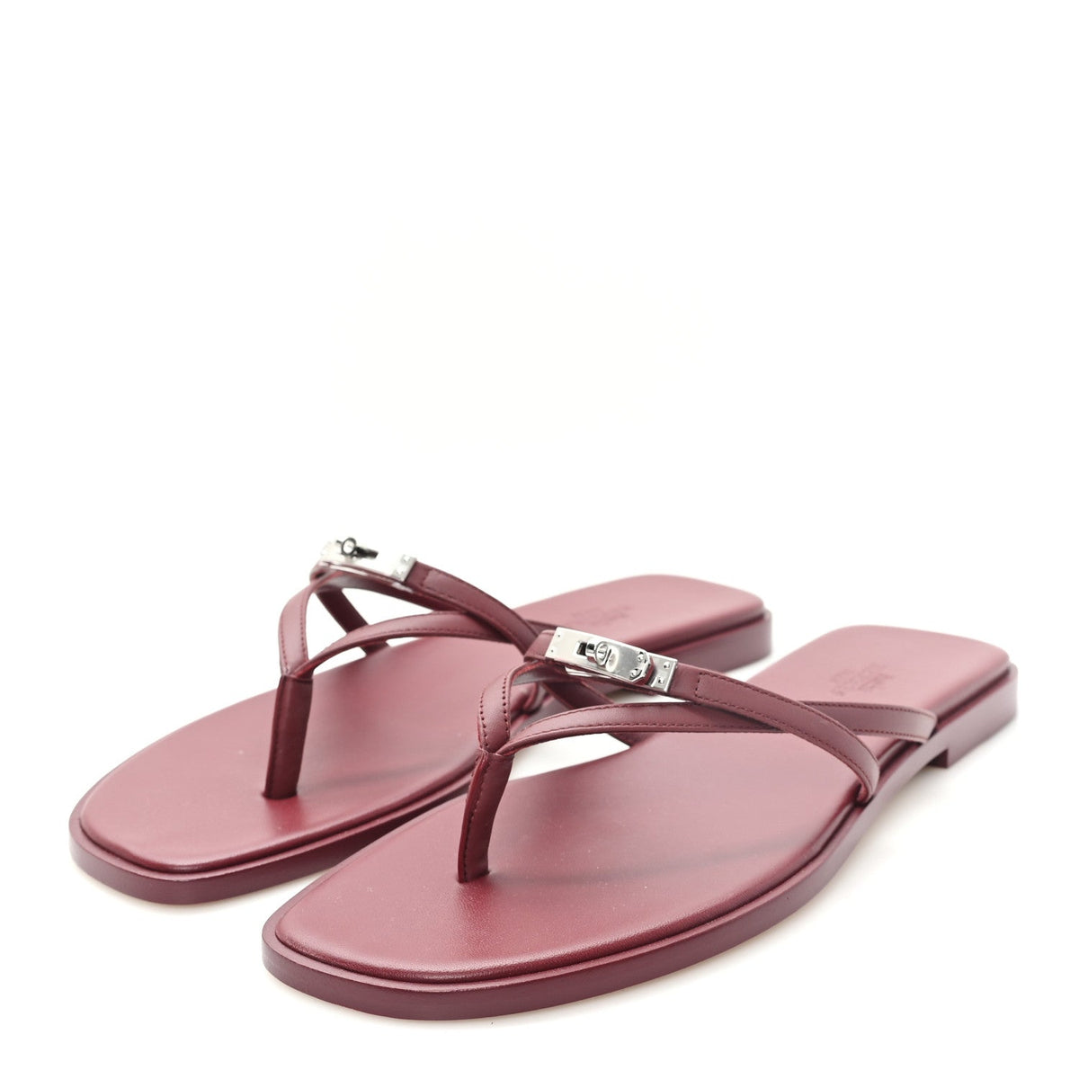 Calfskin Miss Sandals 39 Rouge H wholesalehk.shop