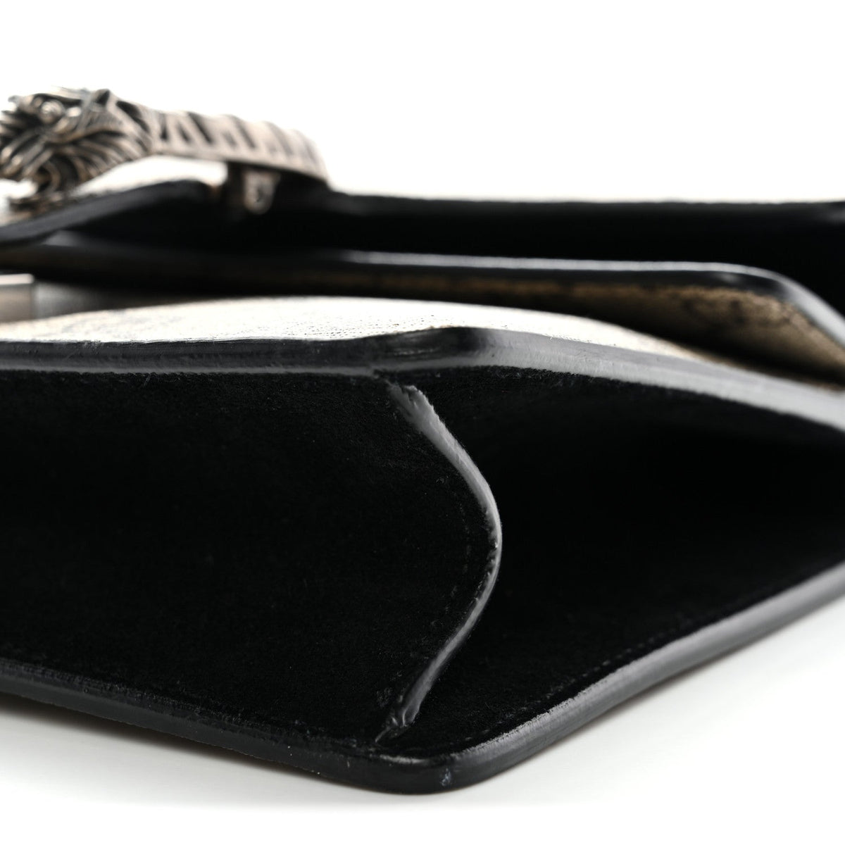 GG Supreme Monogram Mini Dionysus Shoulder Bag Black wholesalehk.shop