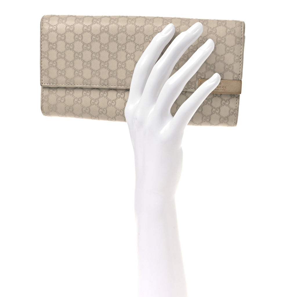 Soft Microguccissima Dice Chain Wallet Beige £¨ Direct shipment via from wholesalehk.shop