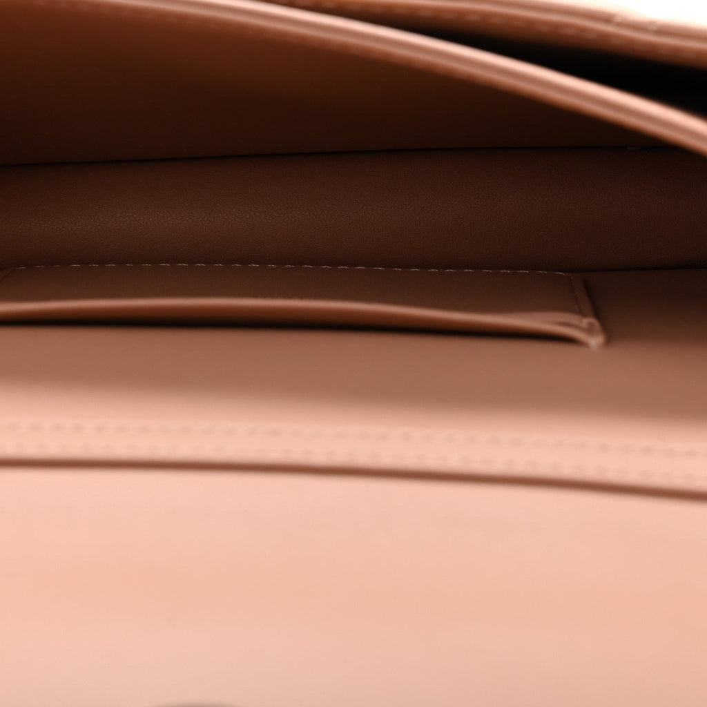 Lambskin Cannage Mini My Dior Bag Rose Des Vents wholesalehk.shop