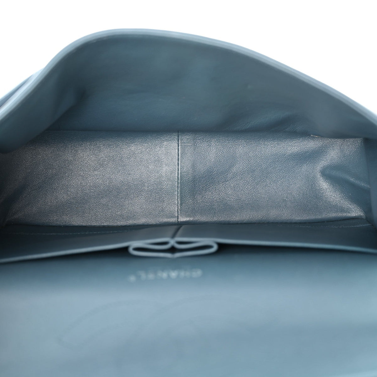 Lambskin Quilted Jumbo Double Flap Dark Blue wholesalehk.shop