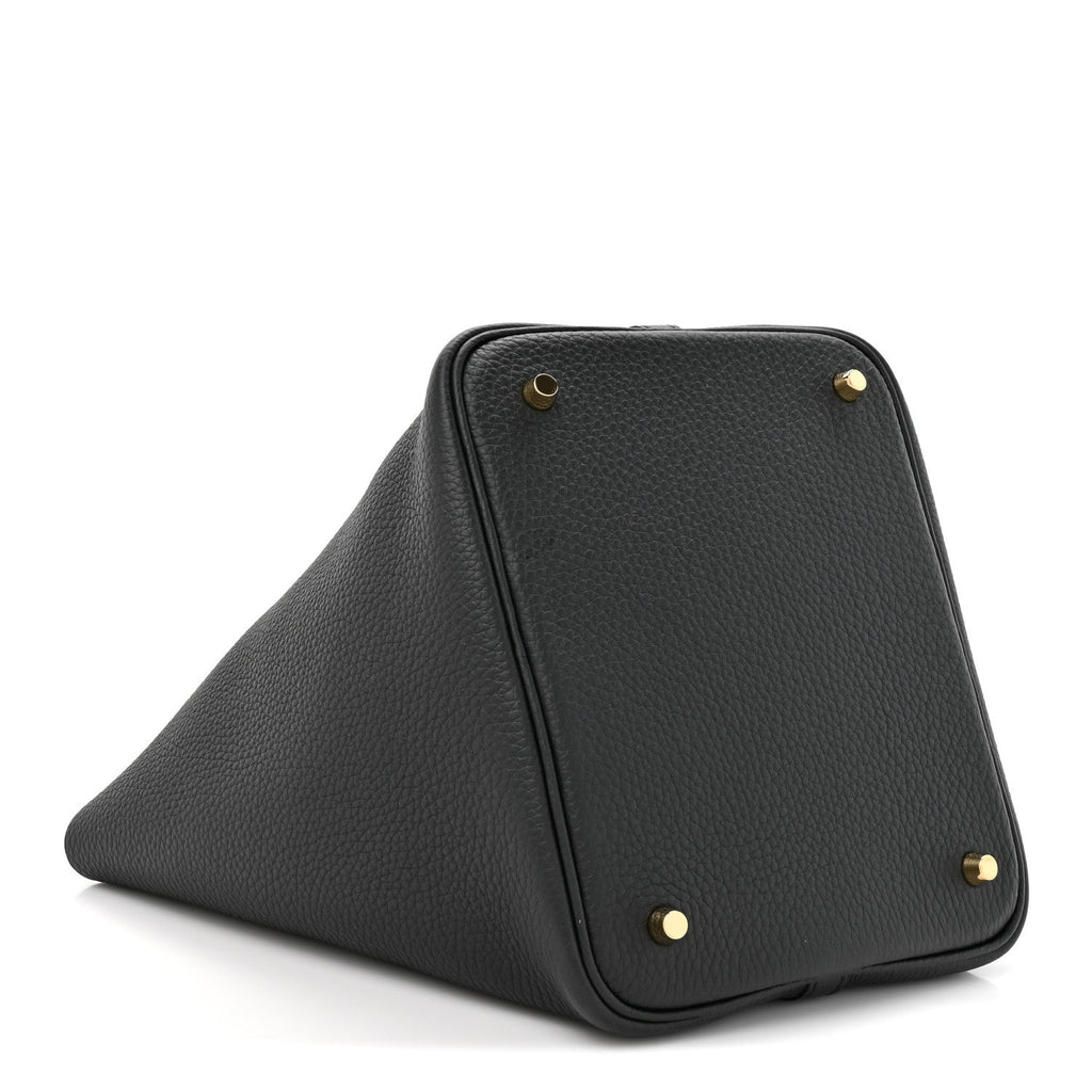 Taurillon Clemence Picotin Lock 22 MM Black £¨ Direct shipment via from wholesalehk.shop