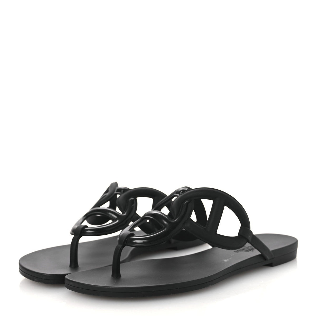Rubber Womens Egerie Sandals 36 Black wholesalehk.shop