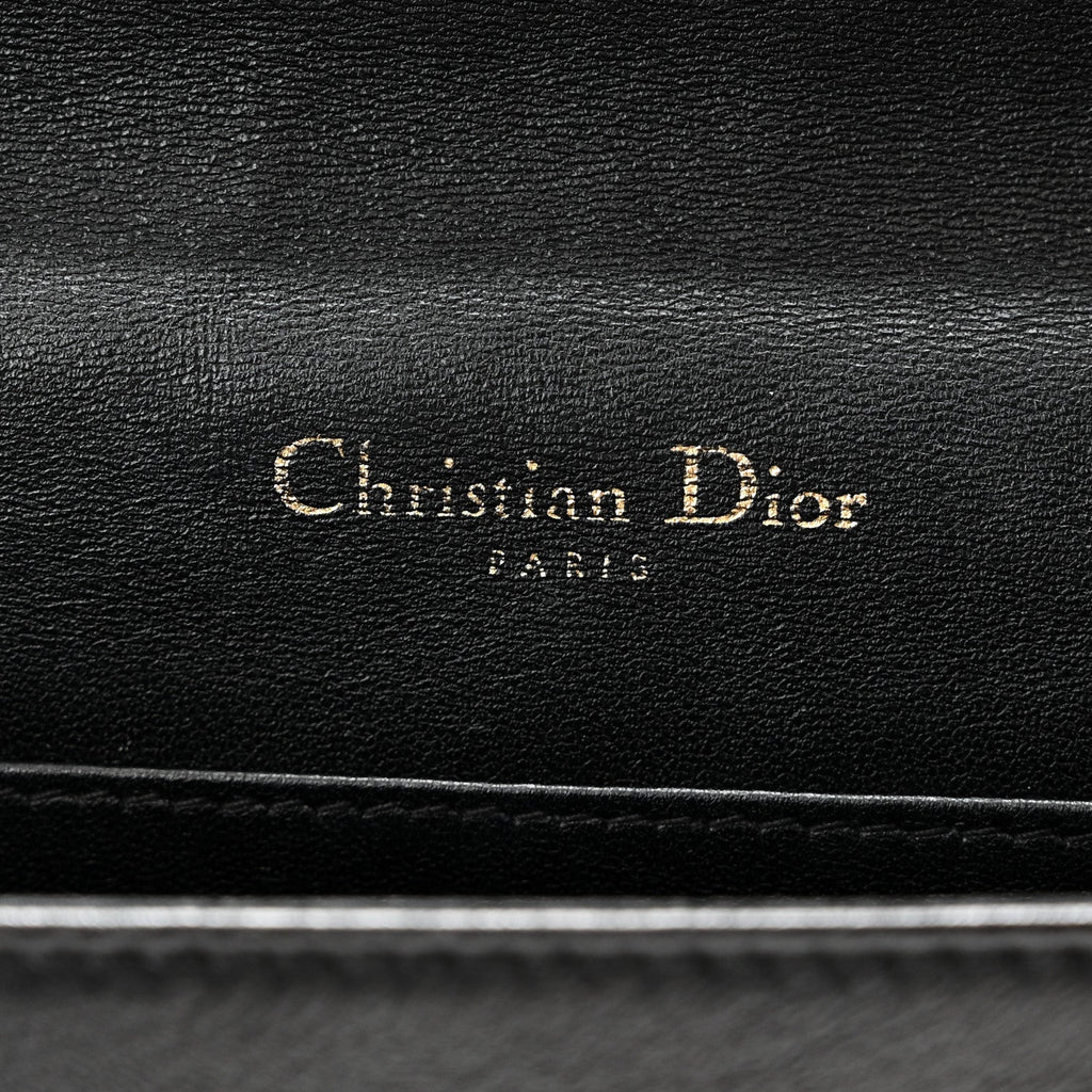Lambskin Cannage Lady Dior Pouch Black wholesalehk.shop
