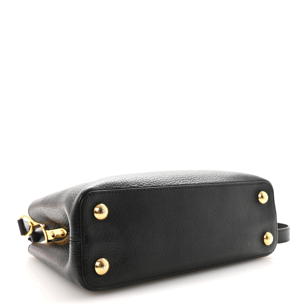Taurillon Capucines BB Black £¨ Direct shipment via from wholesalehk.shop