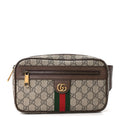 Soft GG Supreme Monogram Medium Ophidia Belt Bag Dark Brown wholesalehk.shop