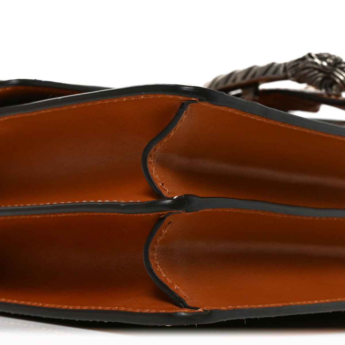 Calfskin Small Dionysus Shoulder Bag Harness Brown wholesalehk.shop