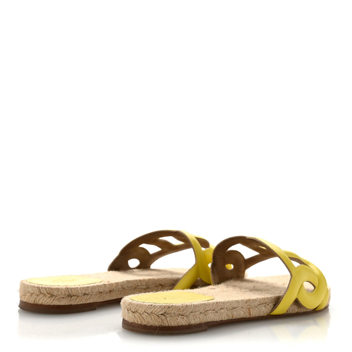 Nappa Famosa Espadrille Sandals 40 Jaune Curcuma wholesalehk.shop