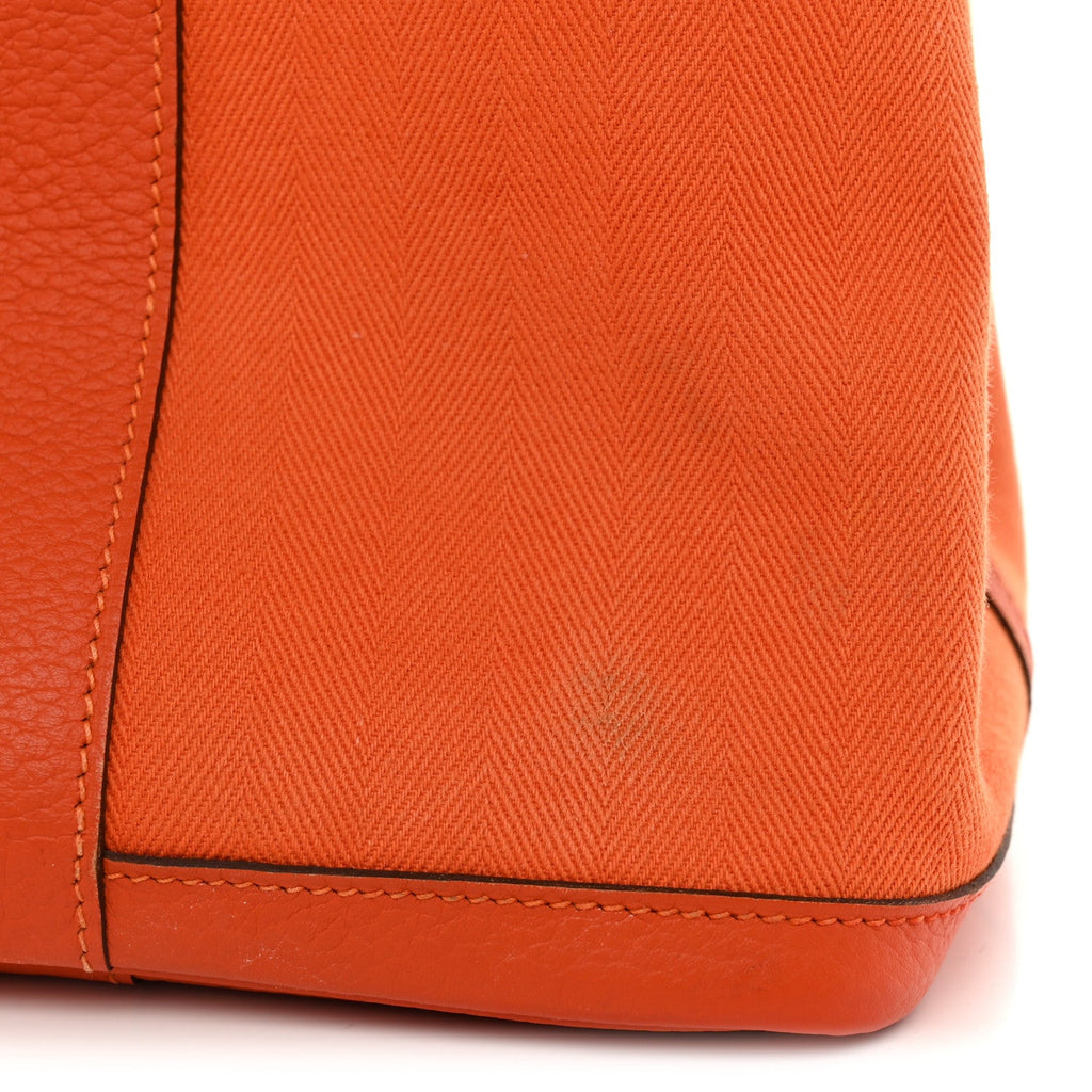 Toile Negonda Garden Party Tote 36 MM Orange £¨ Direct shipment via from wholesalehk.shop