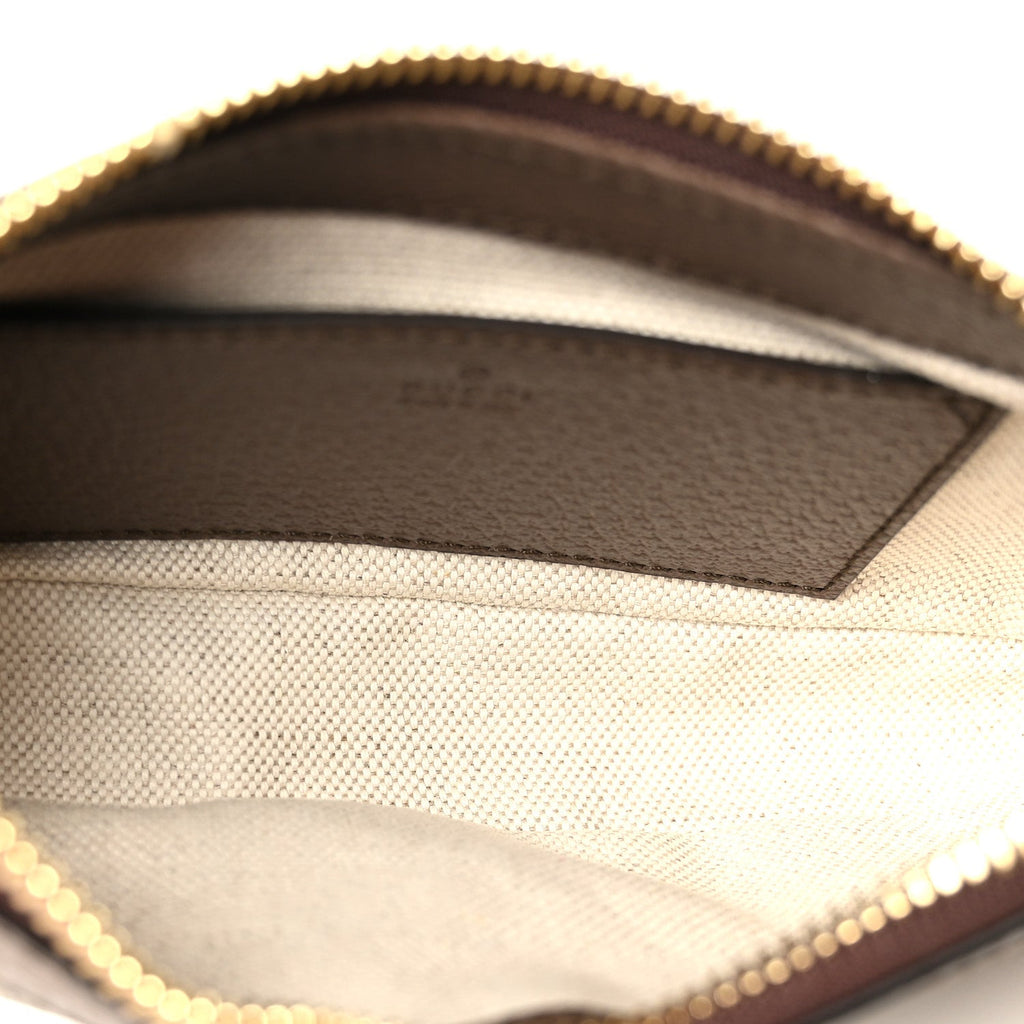 GG Supreme Monogram Textured Dollar Calfskin Mini Ophidia Chain Bag Beige Ebony wholesalehk.shop