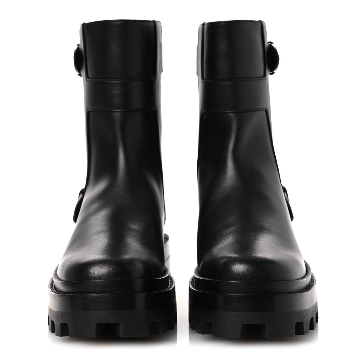 Calfskin Womens Jaimy Ankle Boots 36 Black wholesalehk.shop
