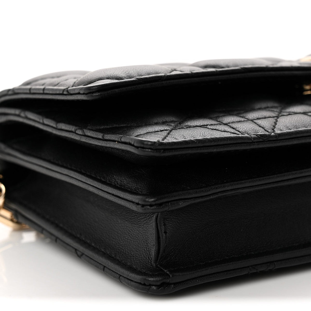 Lambskin Cannage Mini My Dior Bag Black wholesalehk.shop