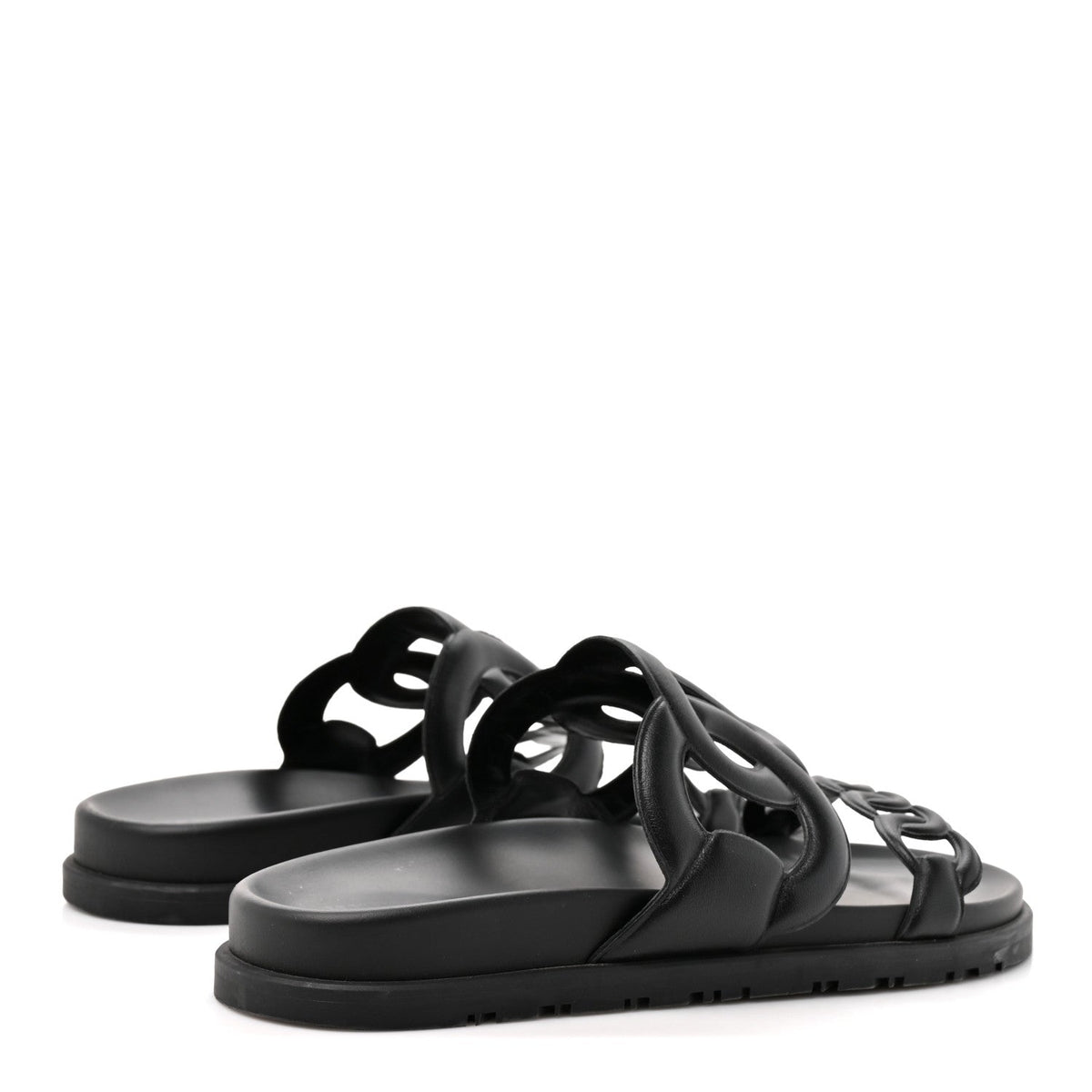 Nappa Extra Sandals 37 Black wholesalehk.shop