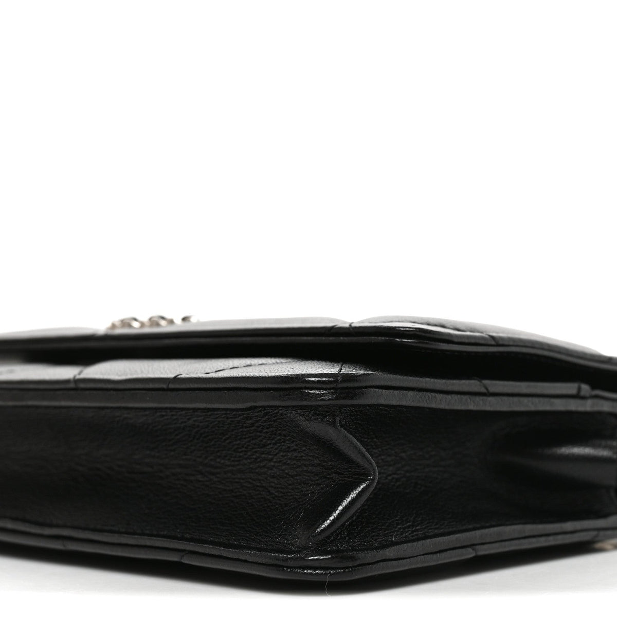 Lambskin Quilted Chanel 19 Wallet On Chain WOC Black wholesalehk.shop