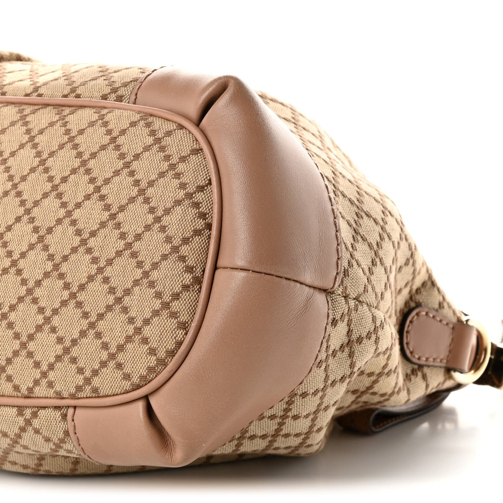 Diamante Medium Sukey Top Handle Bag Beige Pink wholesalehk.shop