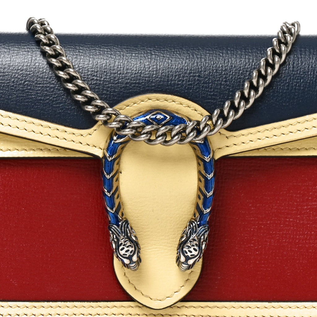 Azalea Calfskin Enamel Super Mini Dionysus Shoulder Bag Red Blue Yellow wholesalehk.shop