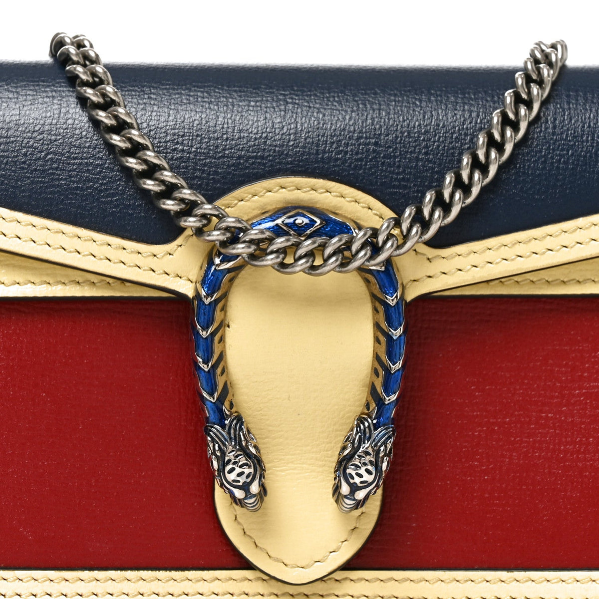 Azalea Calfskin Enamel Super Mini Dionysus Shoulder Bag Red Blue Yellow wholesalehk.shop