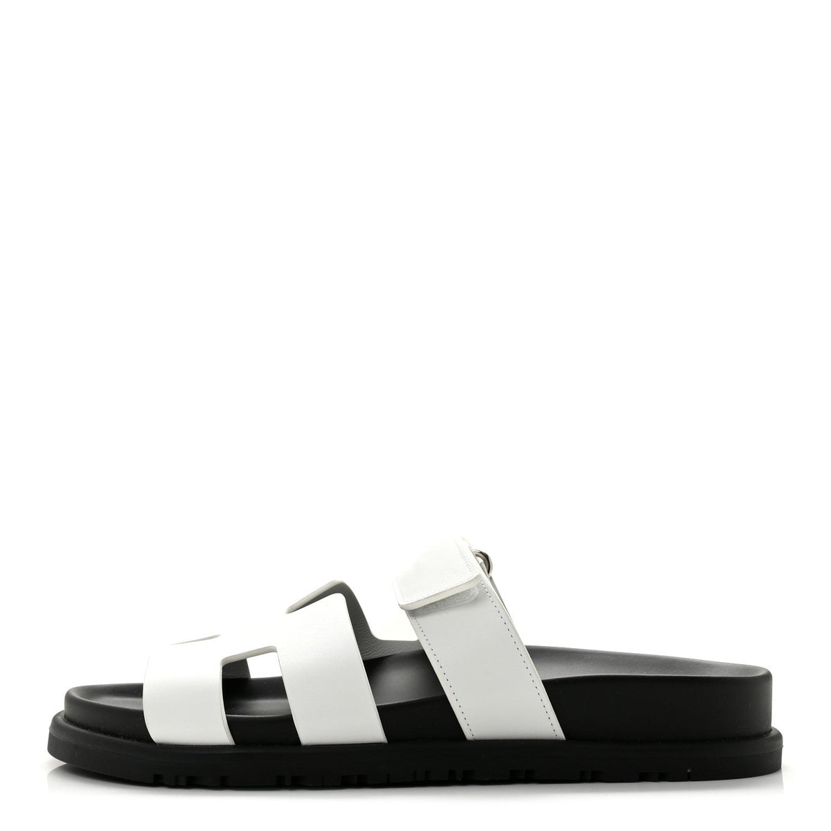 Calfskin Womens Chypre Sandals 36.5 White wholesalehk.shop