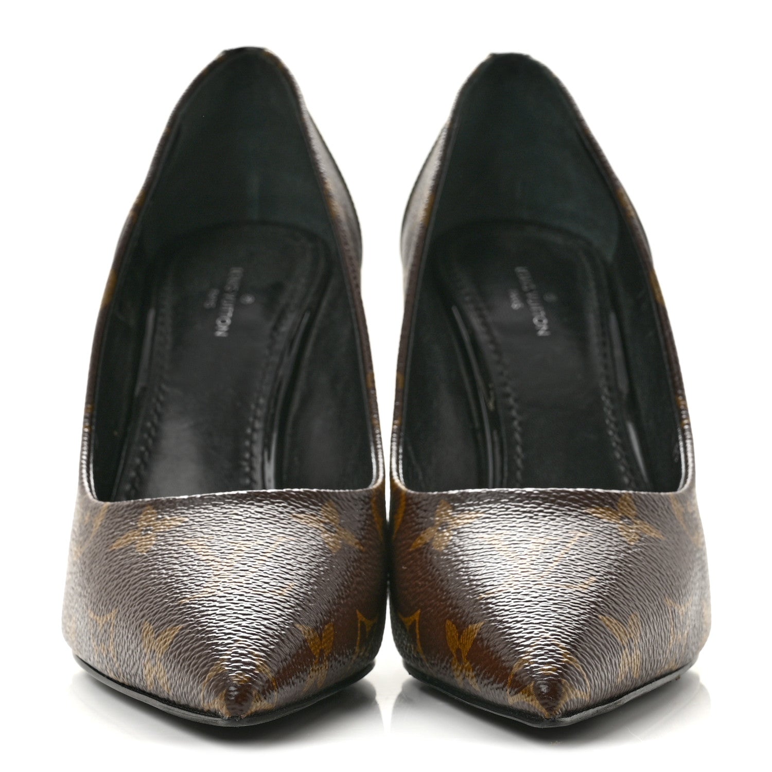 Monogram Cherie Pumps 38 Black £¨ Direct shipment via from wholesalehk.shop