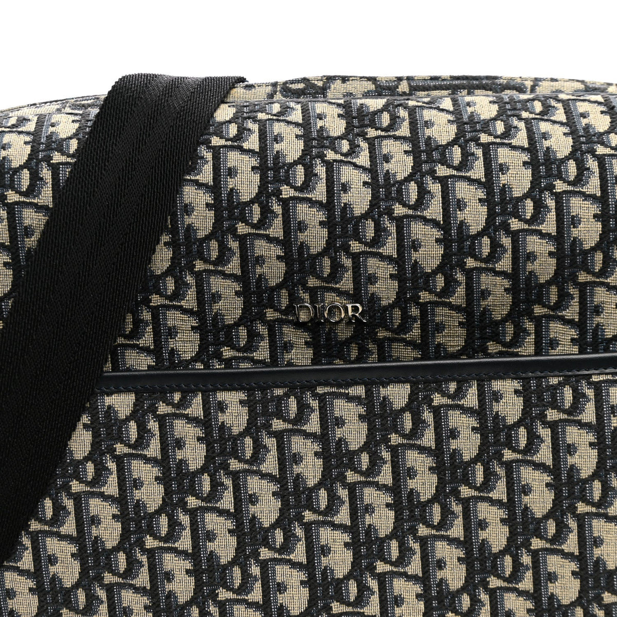 Oblique Baby Changing Bag Beige Black wholesalehk.shop