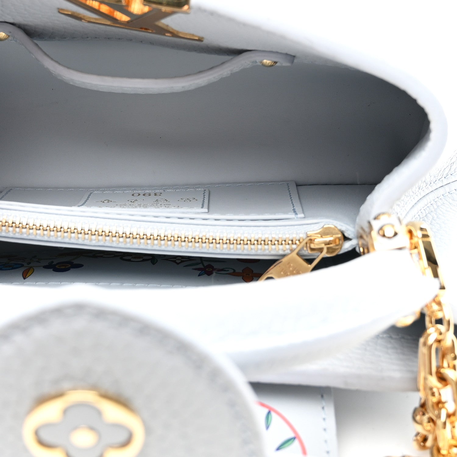 LV X TM Taurillon Capucines East West Mini Olympe Blue £¨ Direct shipment via from wholesalehk.shop
