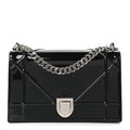 Patent Medium Diorama Flap Bag Black ¡§ Direct shipment via from wholesalehk.shop