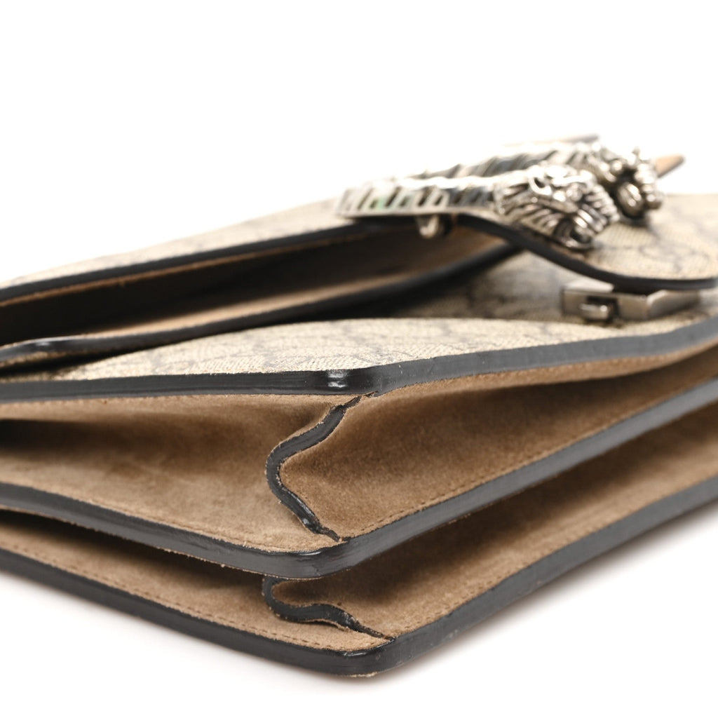 GG Supreme Monogram Small Dionysus Shoulder Bag Taupe wholesalehk.shop