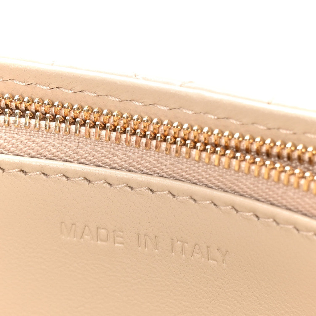 Lambskin Cannage Chain My Dior Daily Chain Pouch Powder Beige wholesalehk.shop
