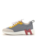 Technical Canvas Suede Goatskin Bouncing Sneakers 36 Gris Multicolor wholesalehk.shop