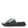 Nappa Mens Infra Sandals 42 Black wholesalehk.shop