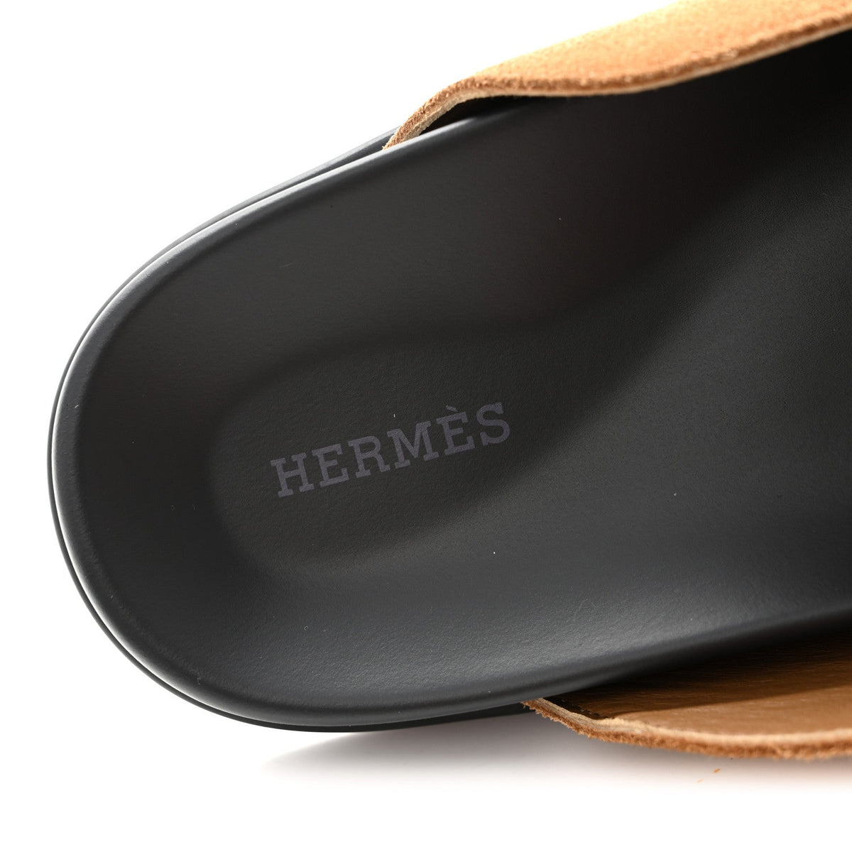 Suede Calfskin Mens Go Mules 41.5 Brun Fume wholesalehk.shop