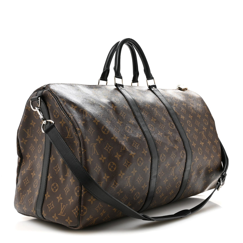 Monogram Macassar Keepall Bandouliere 55 wholesalehk.shop