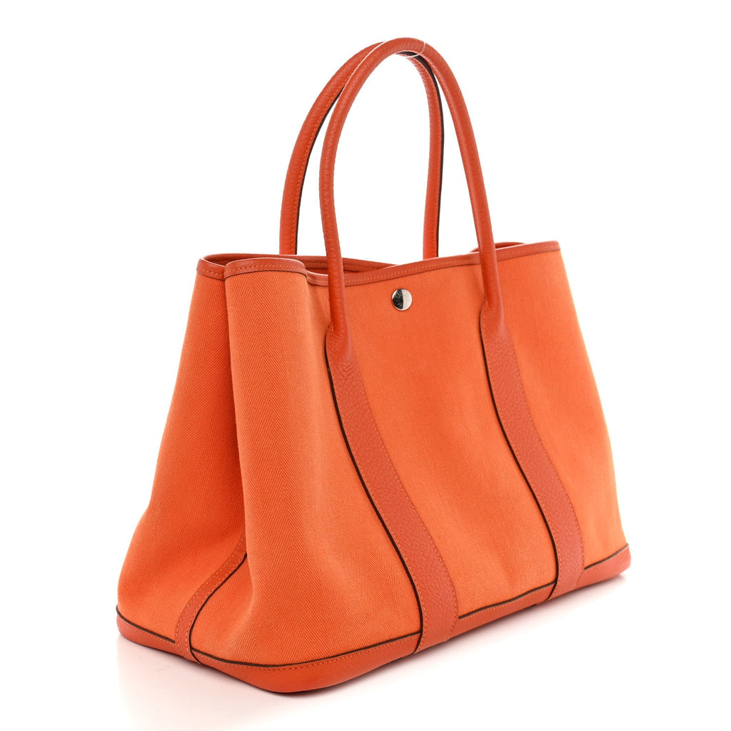 Toile Negonda Garden Party Tote 36 MM Orange £¨ Direct shipment via from wholesalehk.shop