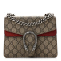 GG Supreme Monogram Mini Dionysus Shoulder Bag Red wholesalehk.shop