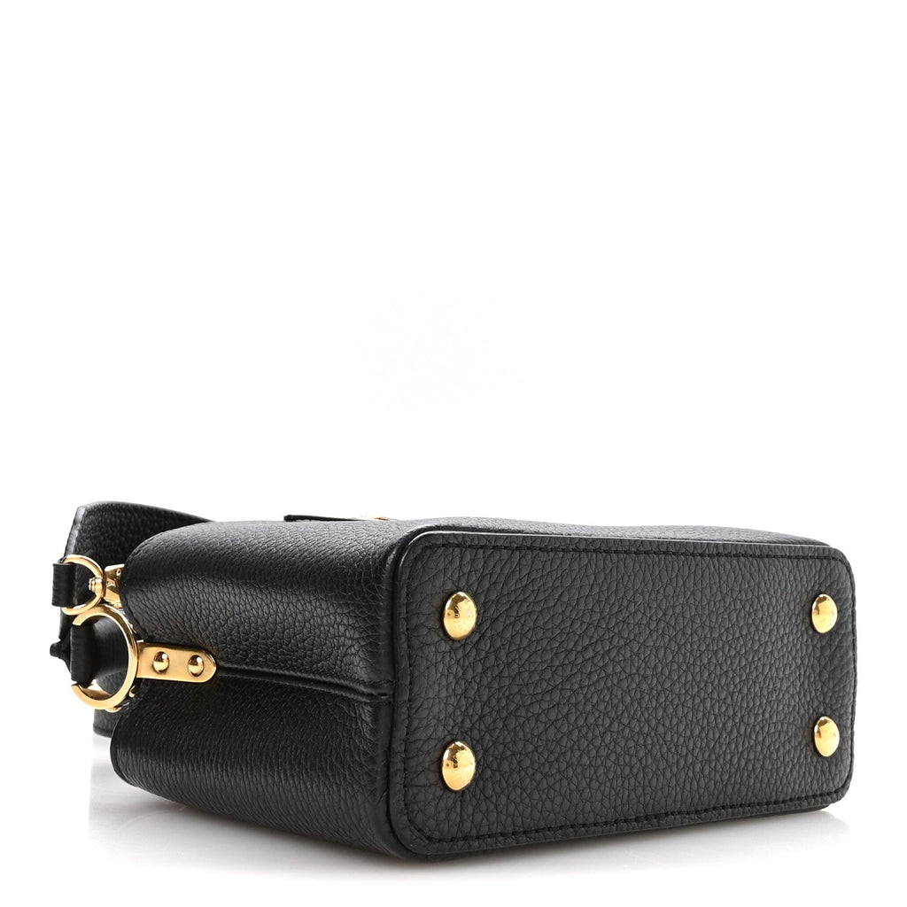 Taurillon Mini Capucines Black £¨ Direct shipment via from wholesalehk.shop
