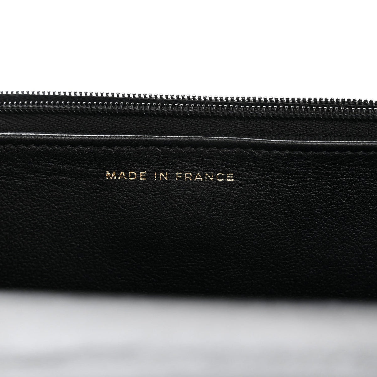 Lambskin Quilted Sweetheart Wallet On Chain WOC Black wholesalehk.shop