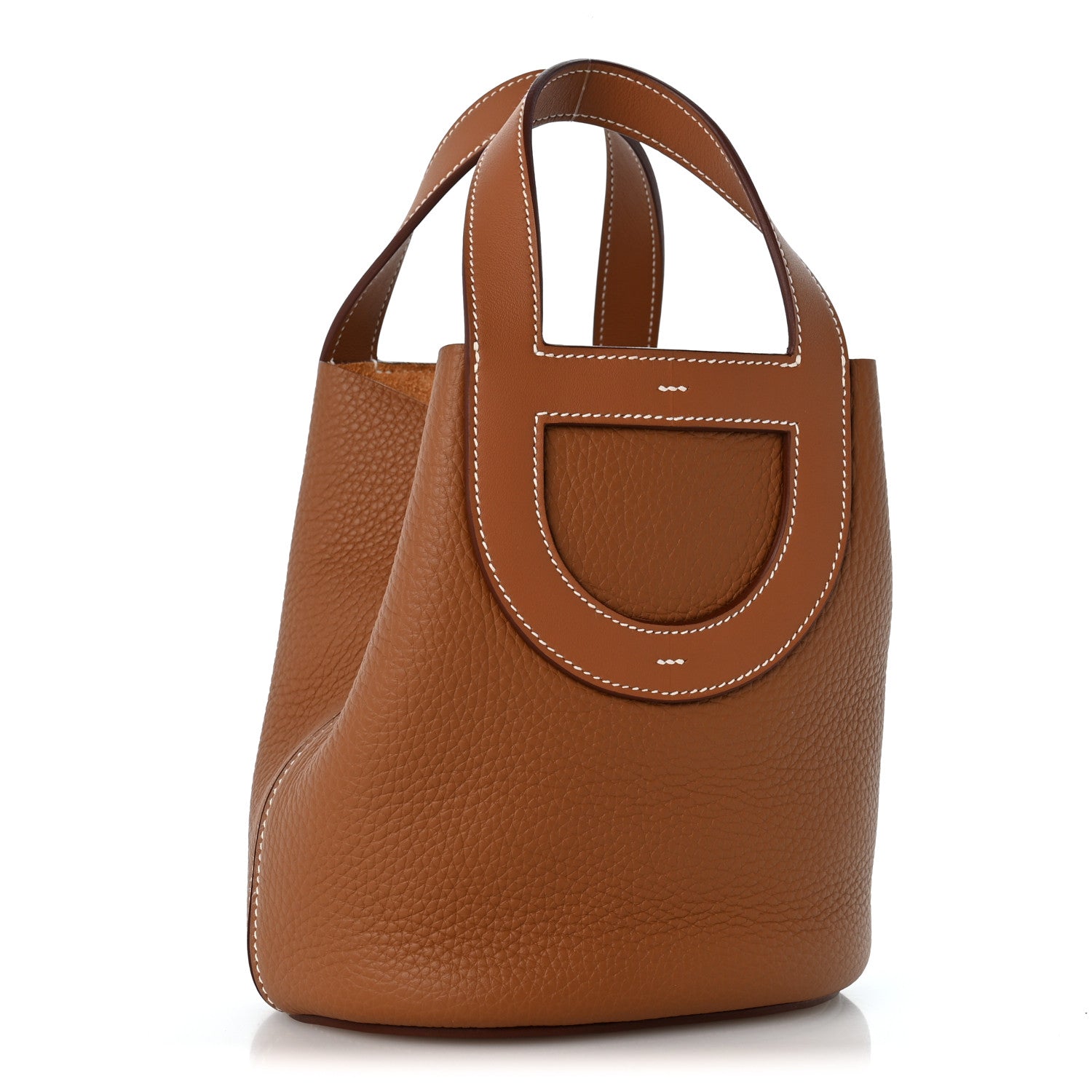 Taurillon Clemence Swift In-The-Loop 18 Bag Gold £¨ Direct shipment via from wholesalehk.shop