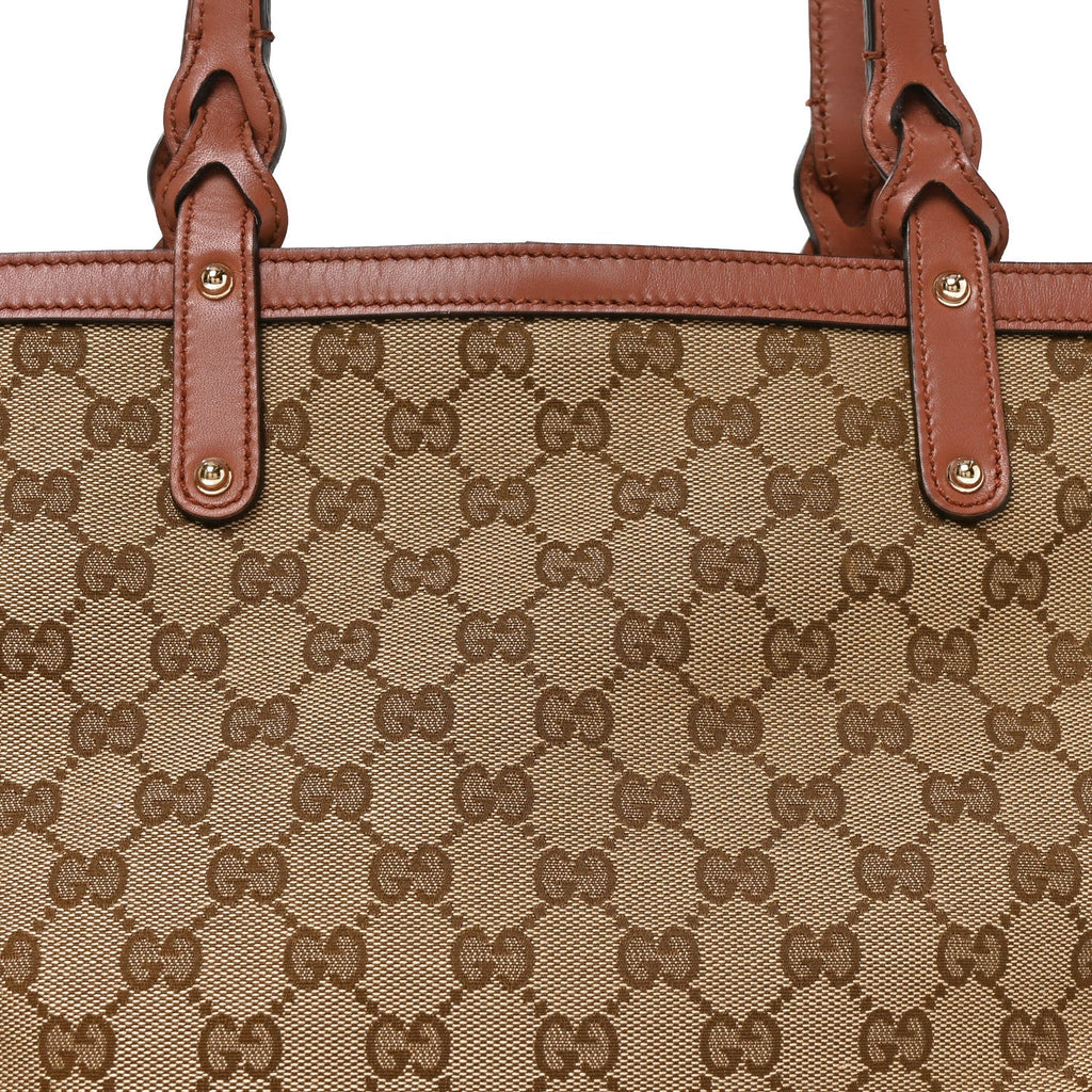 Monogram Small Craft Tote Brown wholesalehk.shop