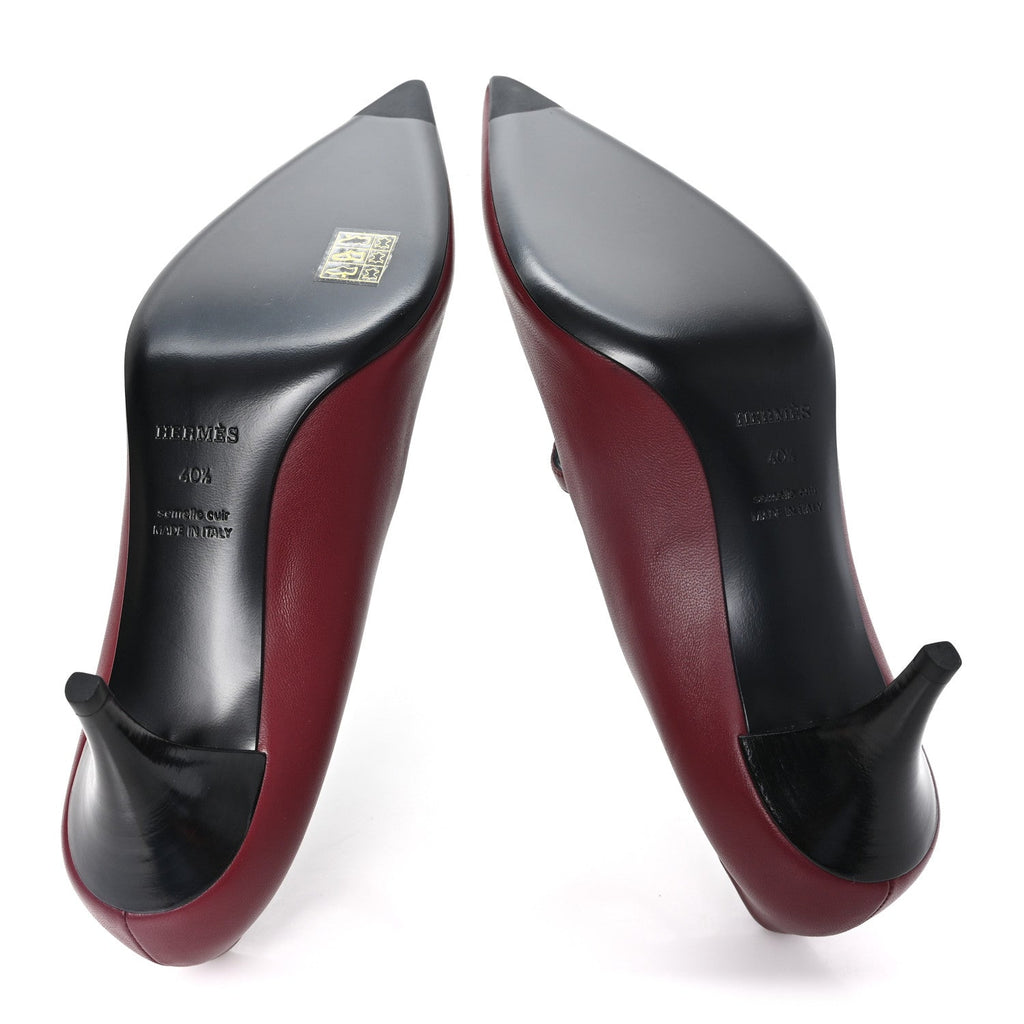 Nappa Majeste 60 Pumps 40.5 Rouge H wholesalehk.shop
