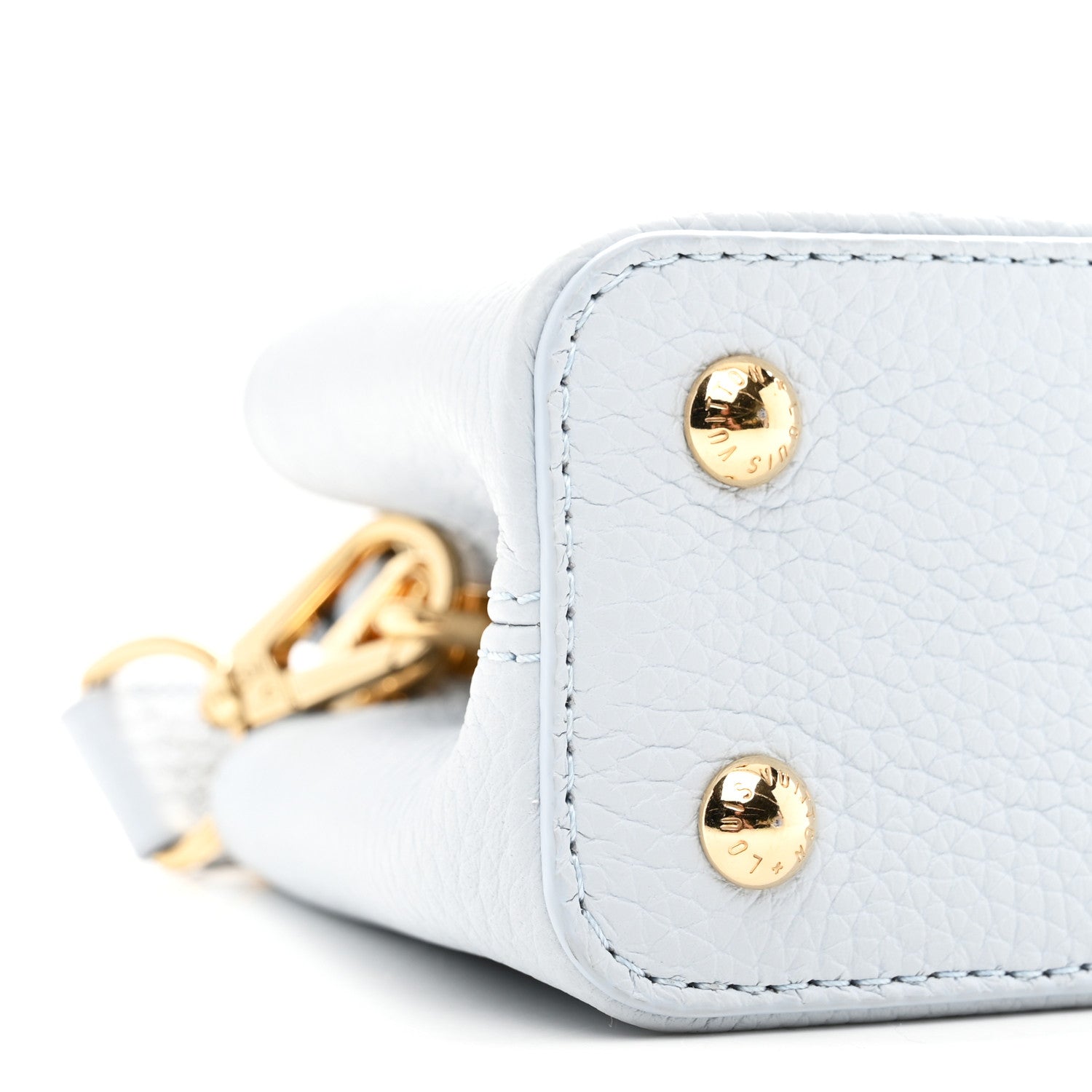 LV X TM Taurillon Capucines East West Mini Olympe Blue £¨ Direct shipment via from wholesalehk.shop