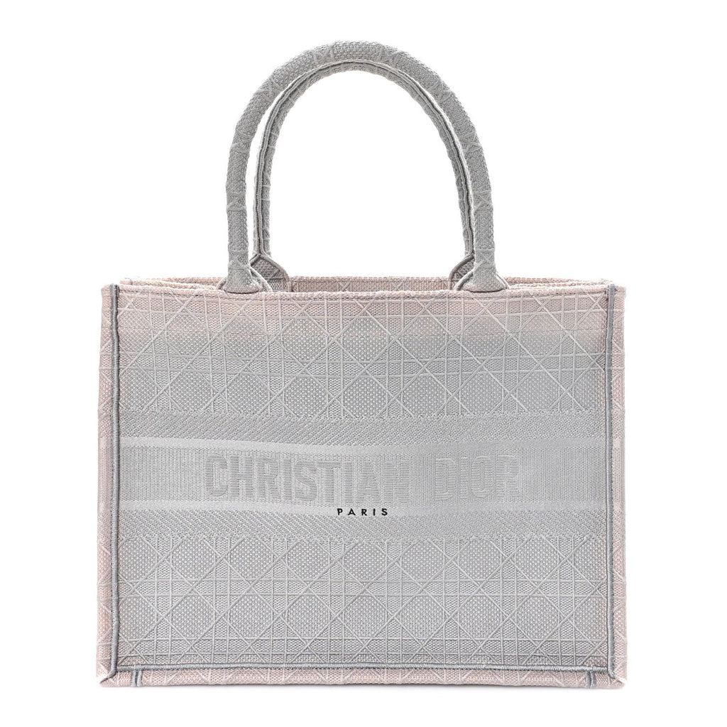 Canvas Embroidered Cannage Medium Book Tote Stone £¨ Direct shipment via from wholesalehk.shop