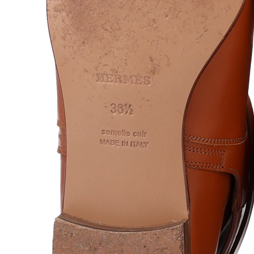 Calfskin Neo Low Boots 38.5 Naturel wholesalehk.shop