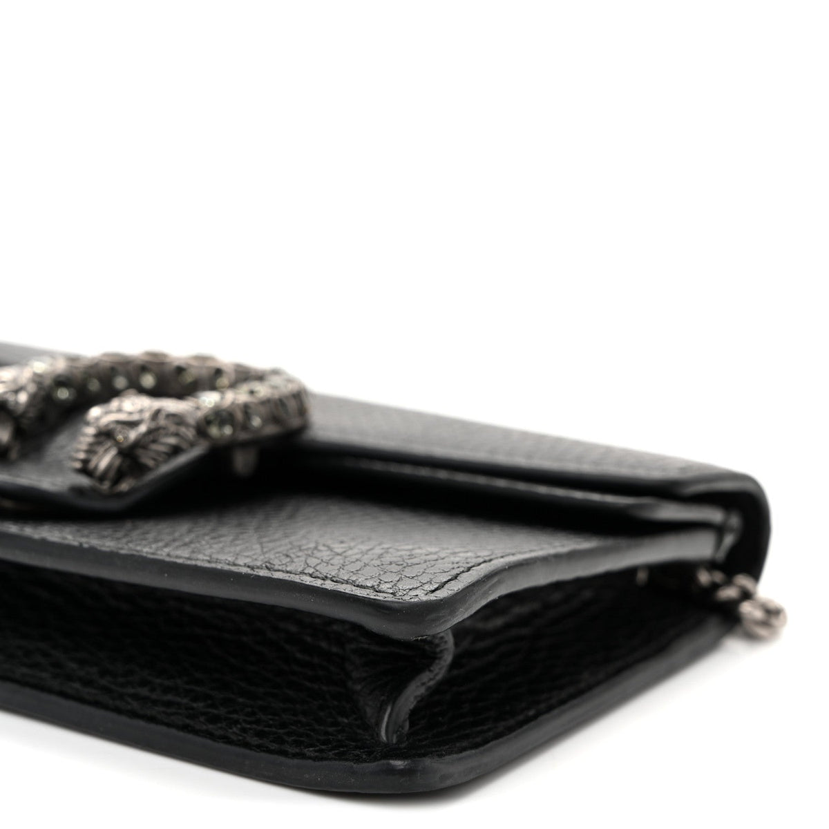 Calfskin Super Mini Dionysus Shoulder Bag Black wholesalehk.shop