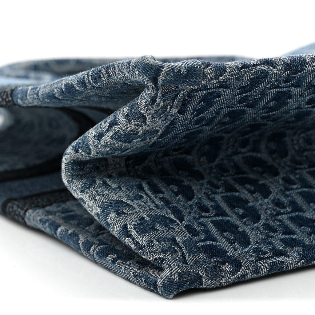 Oblique Denim Large Book Tote Blue £¨ Direct shipment via from wholesalehk.shop