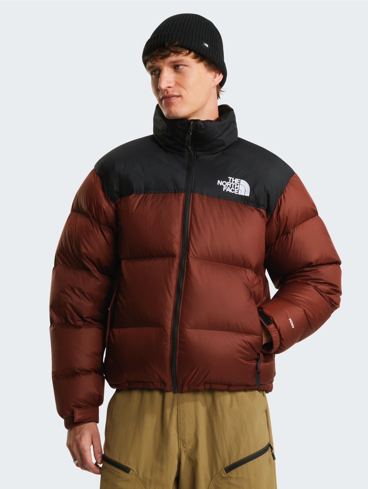2026 New Arrival Giacca Retro Nuptse in Tessuto Ripstop Lucido Brace wholesalehk.shop