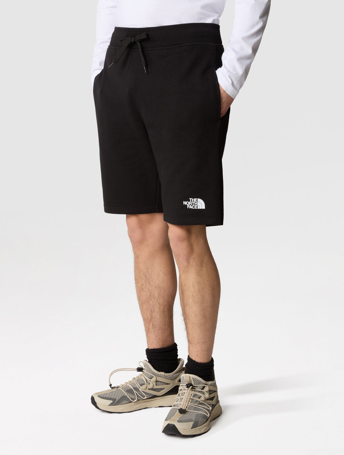 2026 New Arrival Shorts in Felpa di Cotone Nero wholesalehk.shop