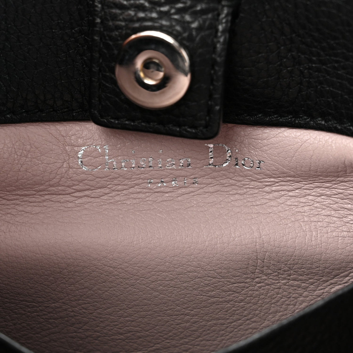 Grained Calfskin Small Open Bar Tote Black wholesalehk.shop