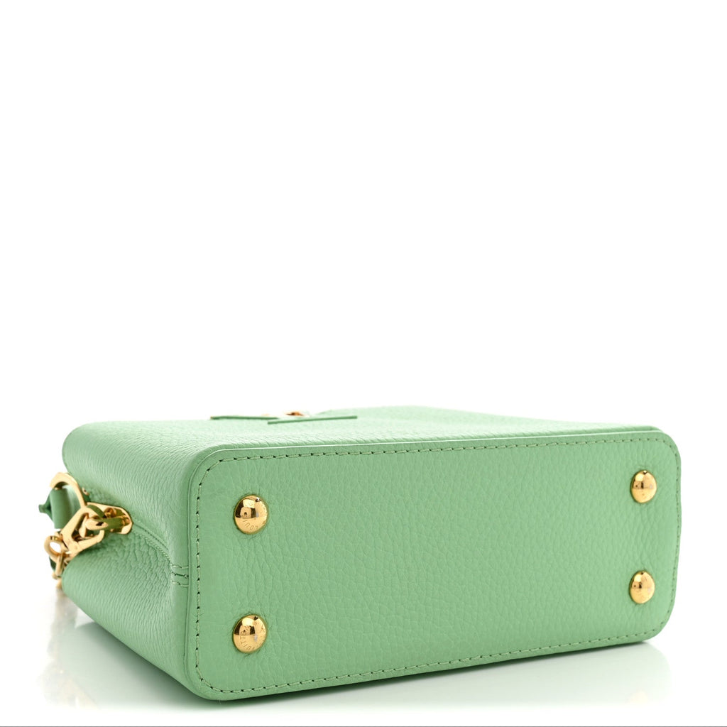 Taurillon Mini Capucines Vert Pomme £¨ Direct shipment via from wholesalehk.shop