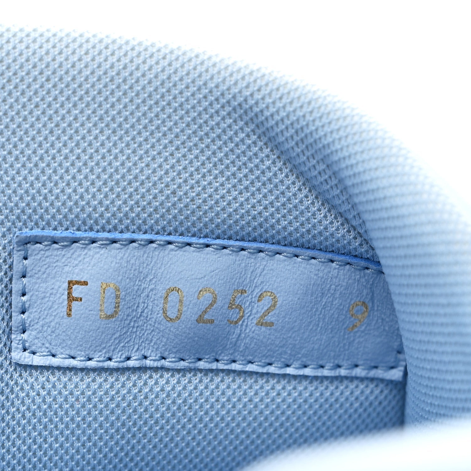 Calfskin Mens LV Trainer Sneakers 9 Blue £¨ Direct shipment via from wholesalehk.shop